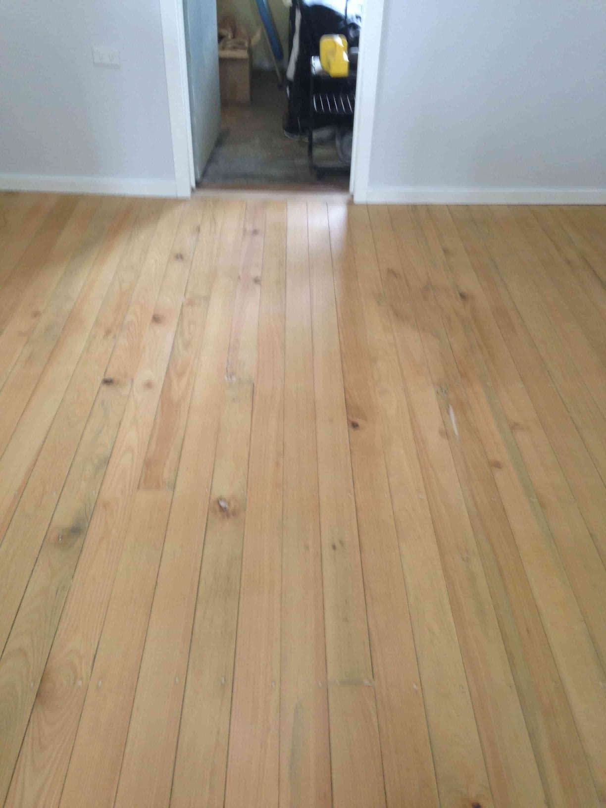 Pine refined flooring — Flooring In Sharon, QLD
