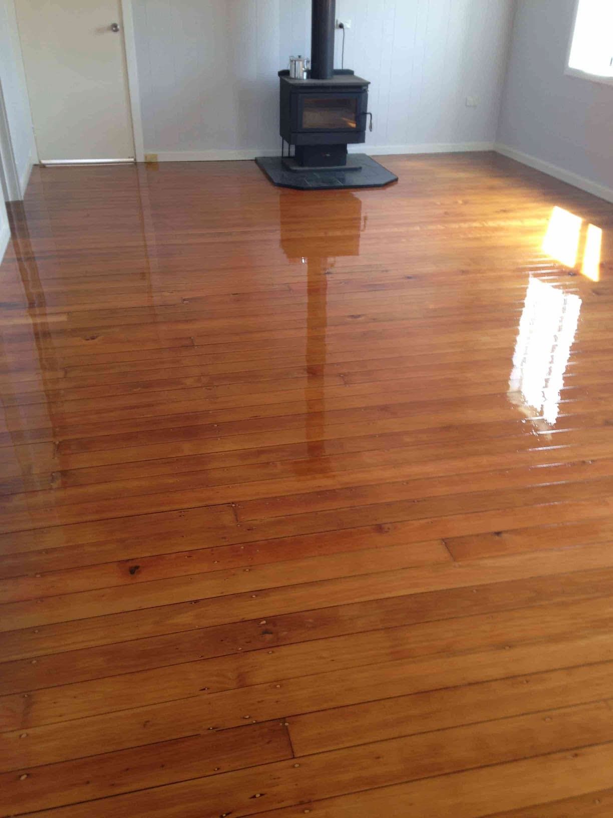 Water based finish flooring — Flooring In Sharon, QLD