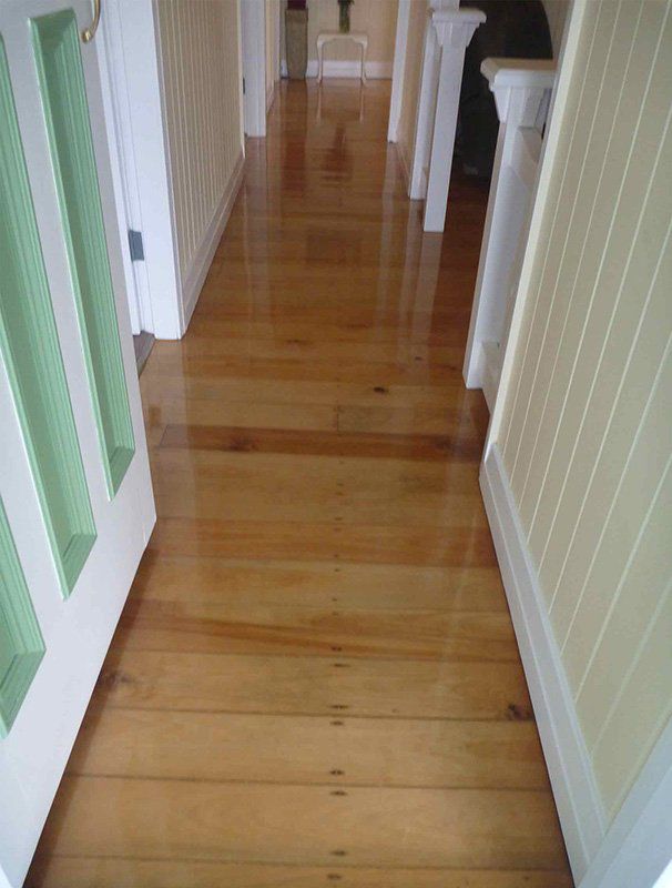 Whitewashed pine flooring — Flooring In Sharon, QLD