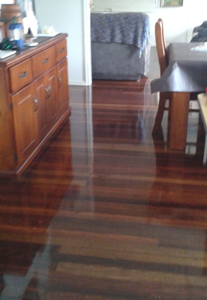 Clear wood floor — Flooring In Sharon, QLD