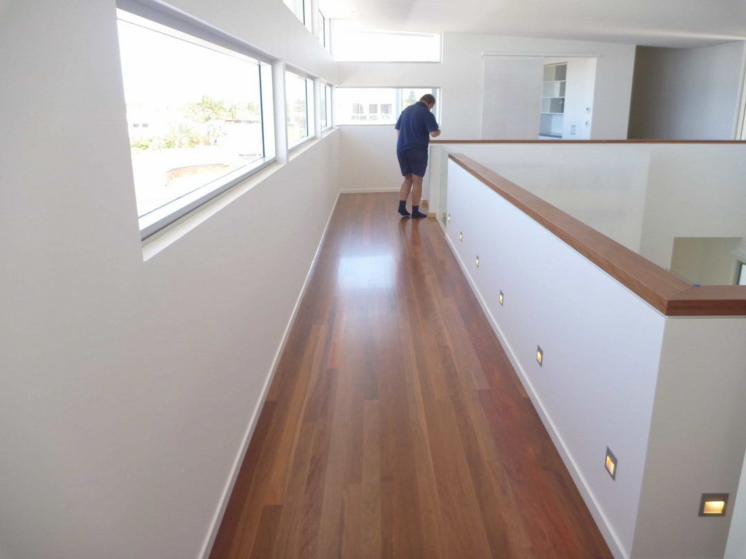 Timber top with shadow line — Flooring In Sharon, QLD