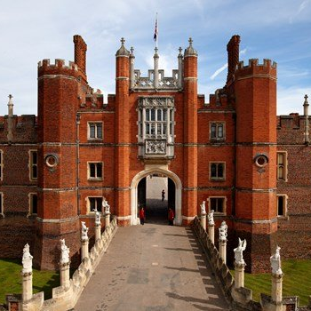 Entrance to Hampton Court Palace