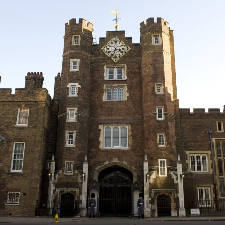 Entrance to St James Palace