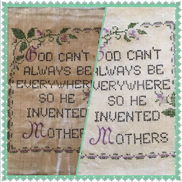 Before & After Cleaning Cloth With Quotes