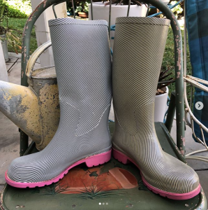 Before & After Cleaning Boots