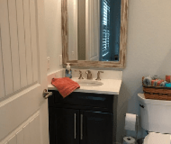 Sink in the bathroom showcase — plumbing services in Port Charlotte, FL