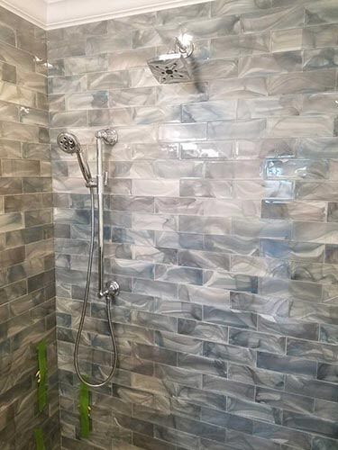 Shower sample in the bathroom — plumbing services in Port Charlotte, FL