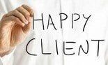 Happy client