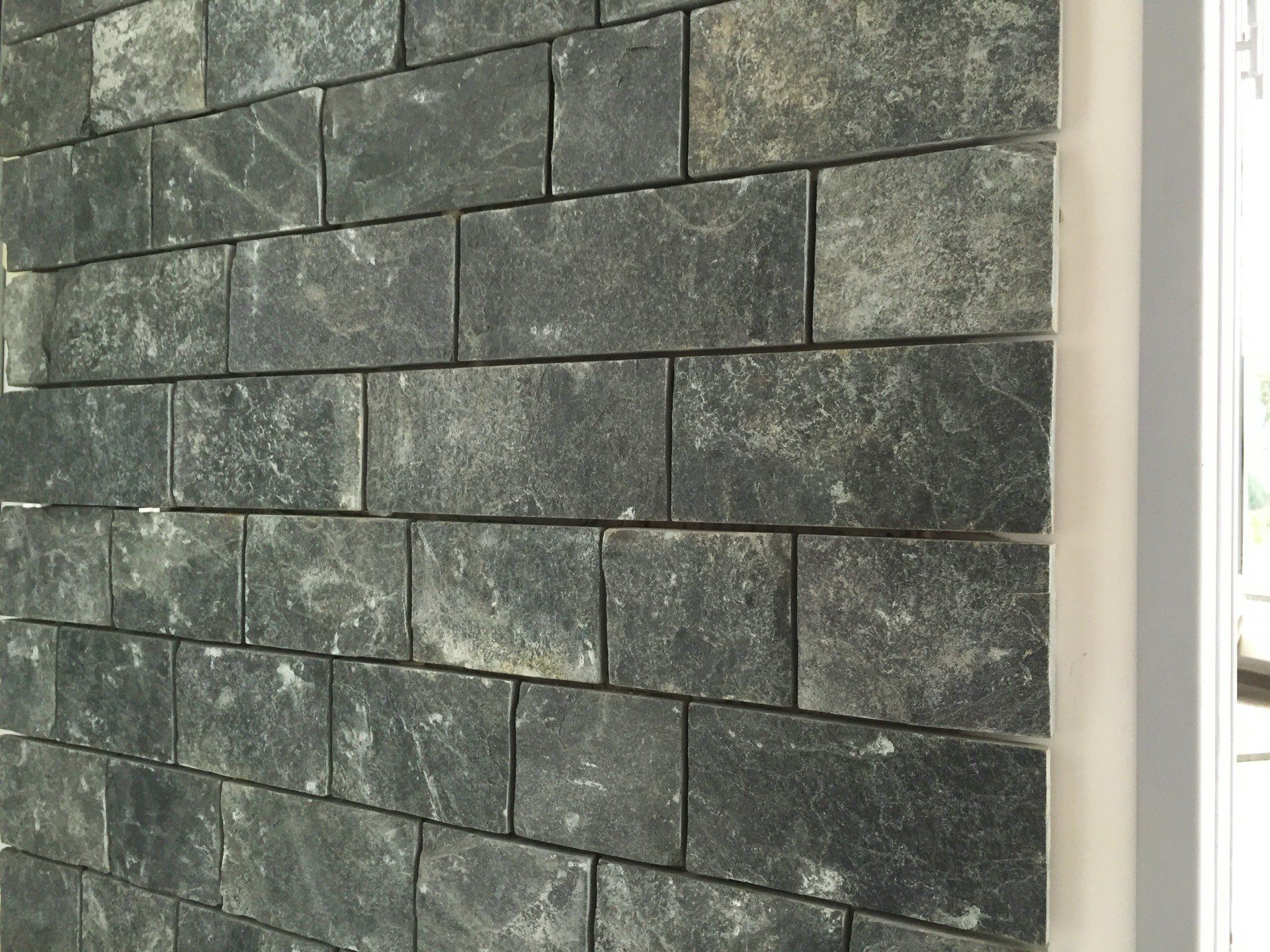 Grüner Schiefer Steinwandfliesen