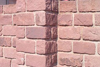 Sandstein Mauer