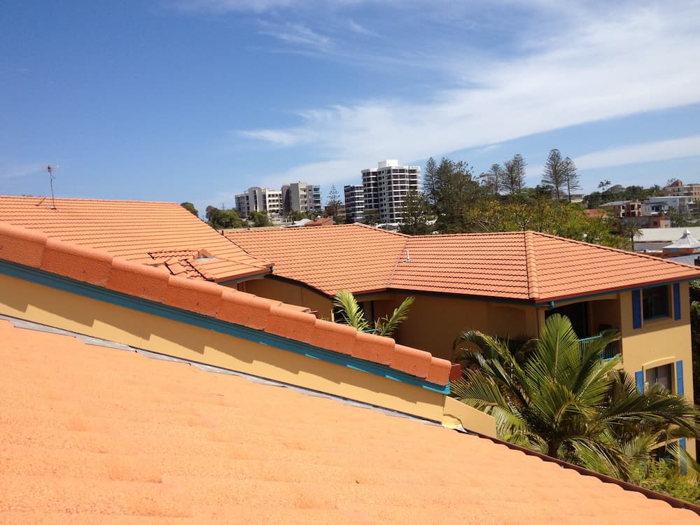 A View of a City From the Roof of a Building — Killiby & Co Roofing Pty Ltd In Tweed, NSW