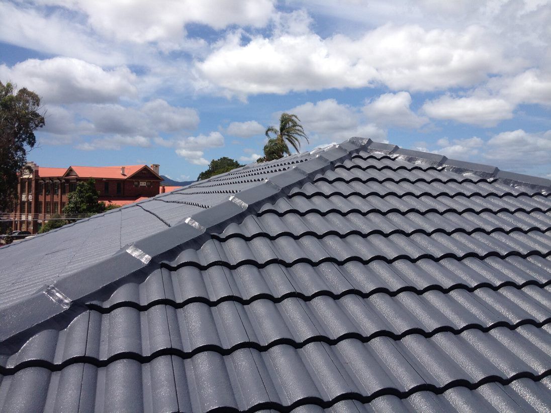 Top View of Black Roof — Killiby & Co Roofing Pty Ltd In Tweed, NSW