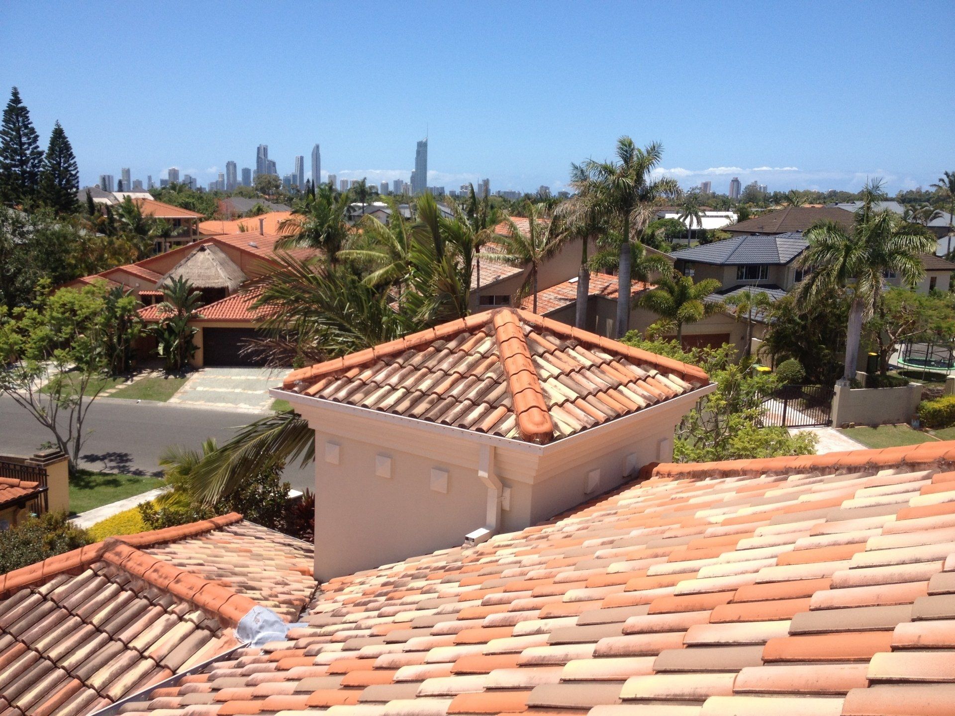 Red Tile Roof — Roof & Gutter Repairs in Tweed Heads, NSW