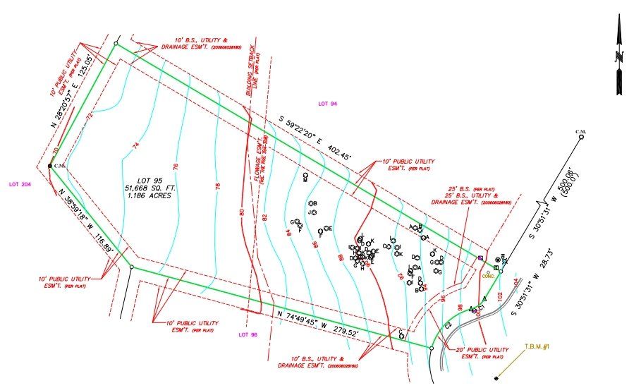 Topographic Survey | Westar Alamo Land Surveyors - San Antonio, Texas