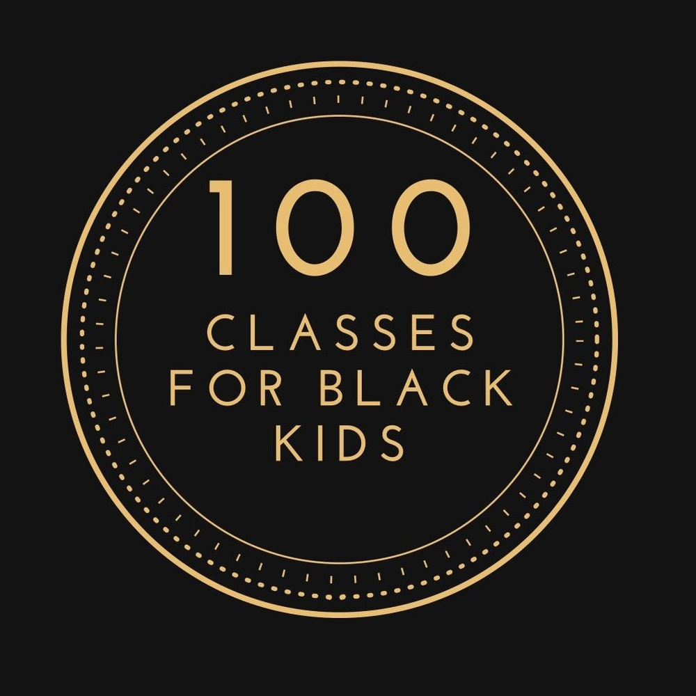 100 Classes for Black Kids Logo