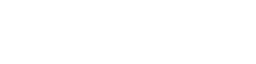 White Logo for Brown's Family Funeral Home with the letters "B" and "F" on the left side as a text logo, and "Brown's Family" in a serif font, with "Funeral Home" in a script font