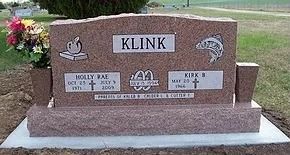 Headstone with the surname