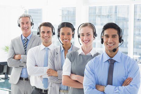Telemarketing Agencies — Agents with Headset in  Las Vegas, NV