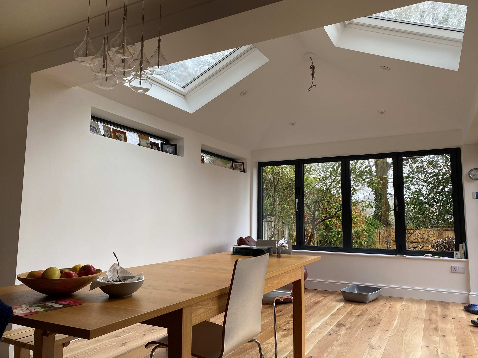 skylights in your kitchen diner extension