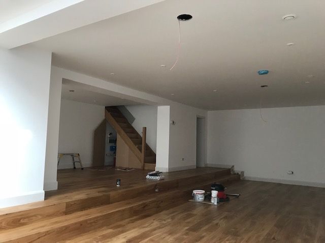 starting the conversion of a basement to a gym