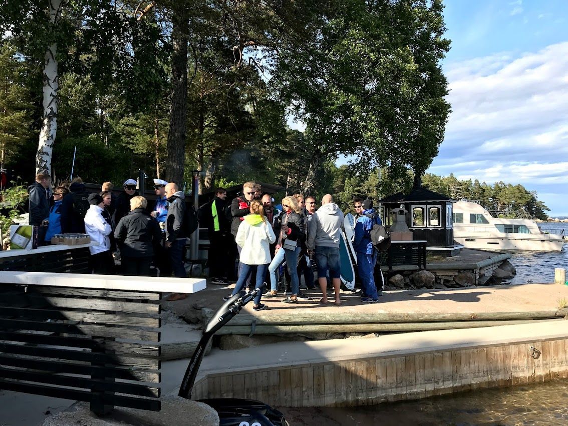 Company summer day at Helsinki