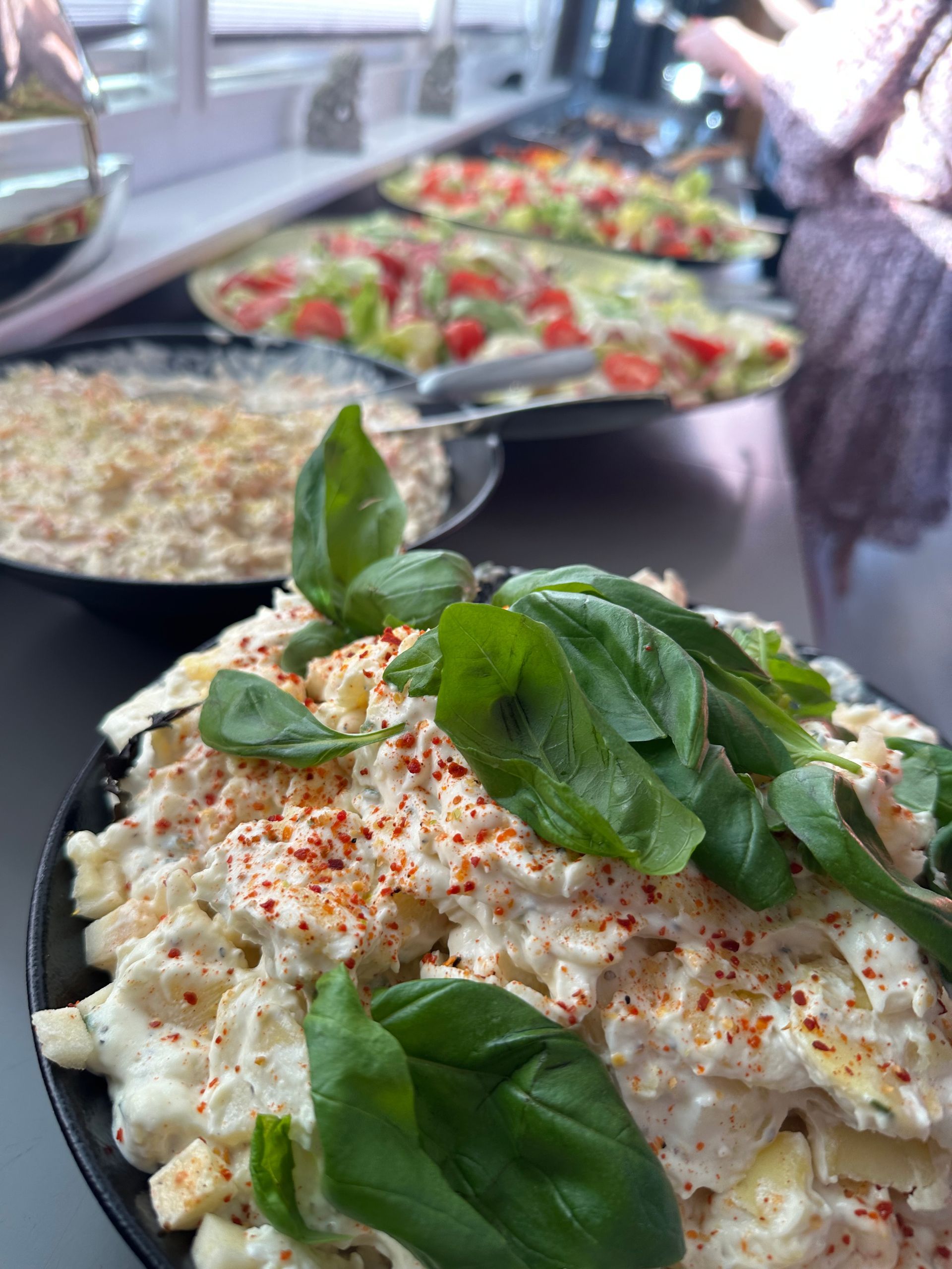 aQuablue bbq menu salads