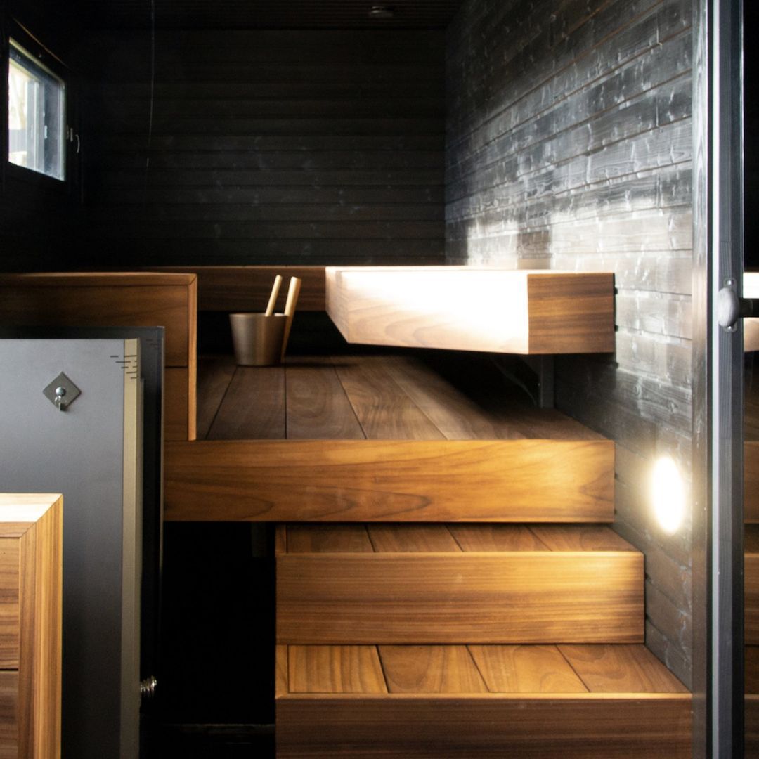 Sauna relaxation in company training