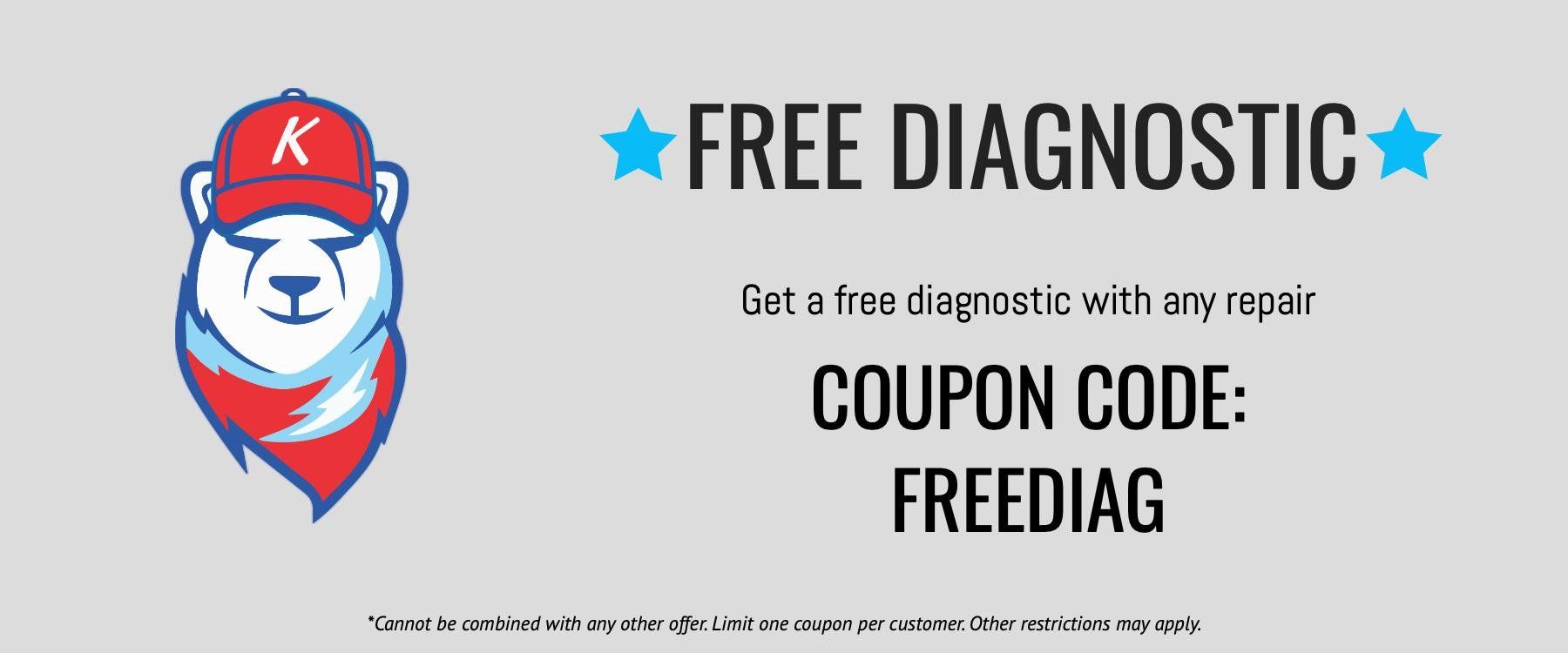 Free Diagnostic Coupon - Orlando, FL - Kinkos Air