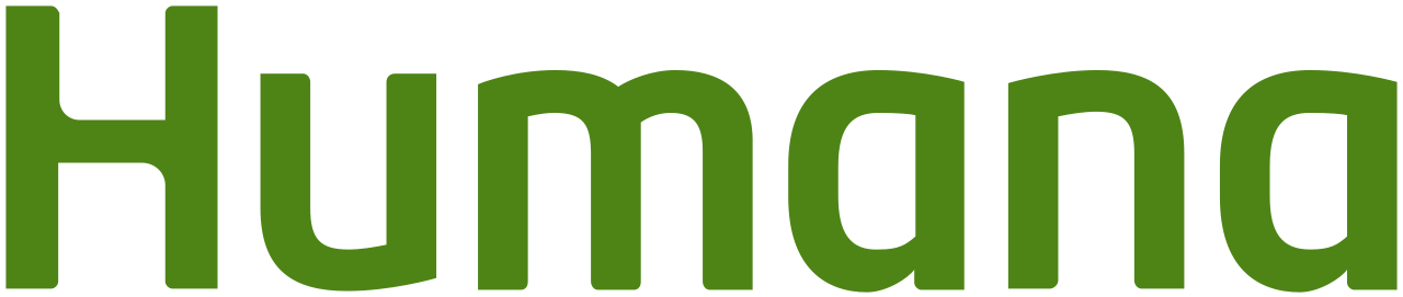 The word humana is written in green letters on a white background.