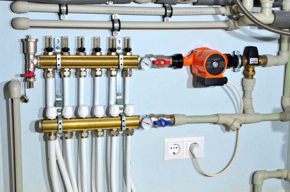 A Plumbing System with Pipes — Professional Plumber in Toowoomba 