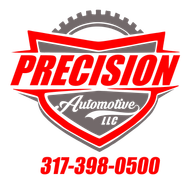 Logo for Demo Auto Repair: text with a gear icon, red and navy colors.