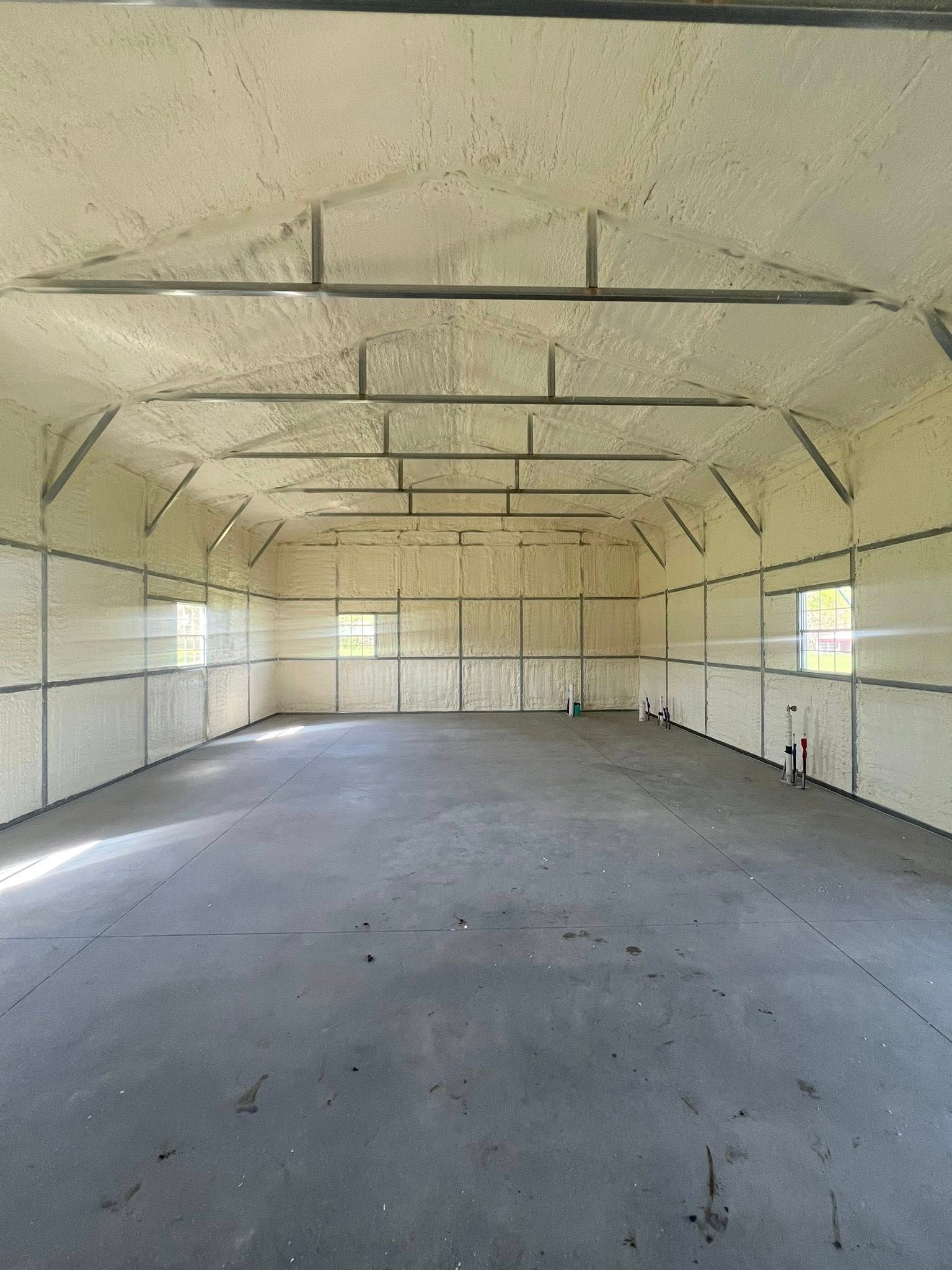 Metal Building Spray Foam Insulation