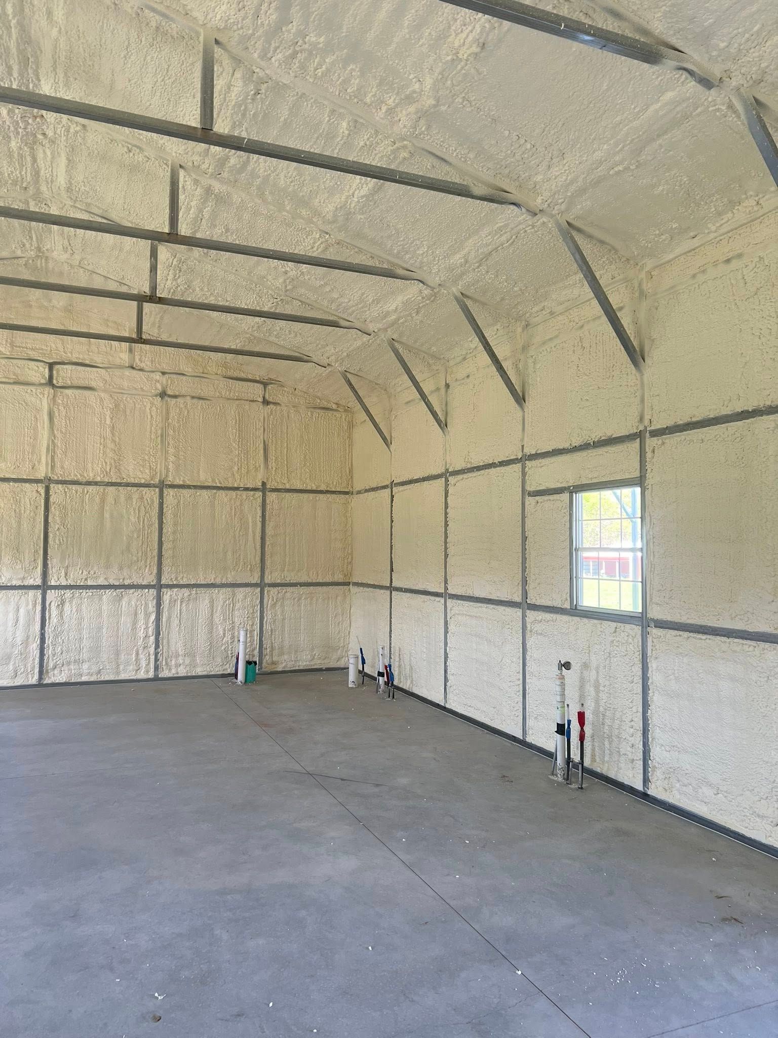 Metal Building Spray Foam Insulation