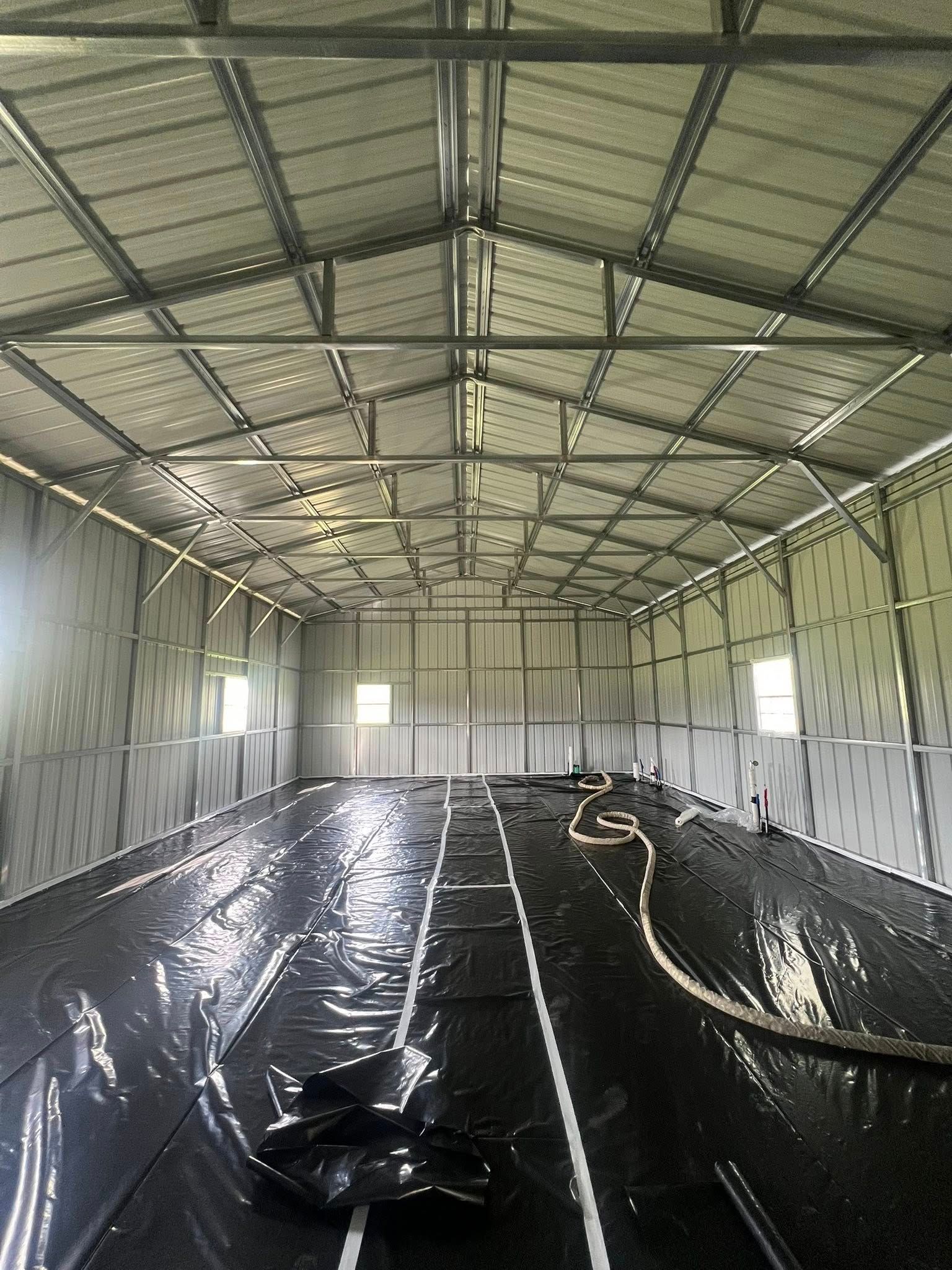 Metal Building Spray Foam Insulation