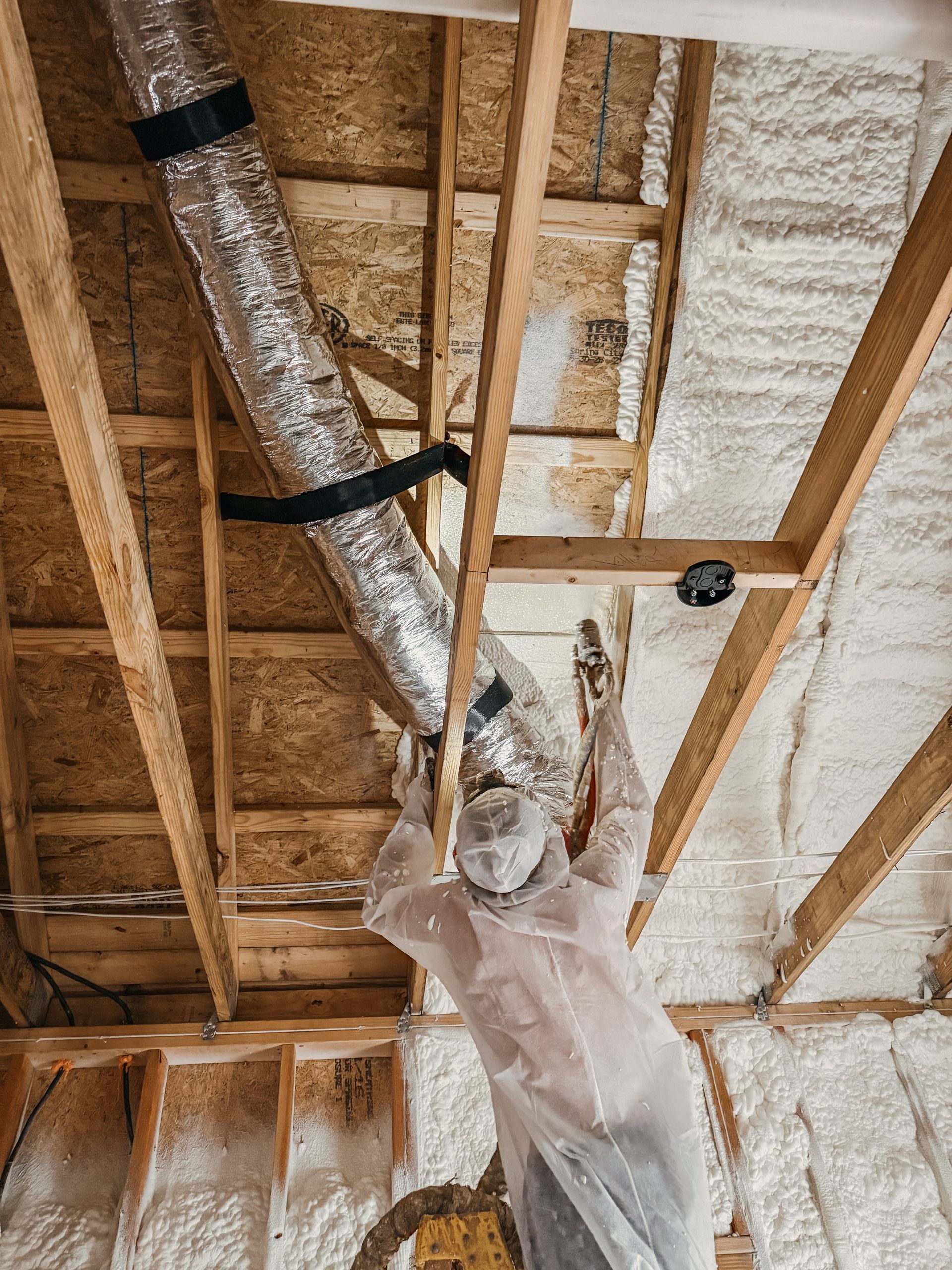 Ceiling Spray Foam Insulation