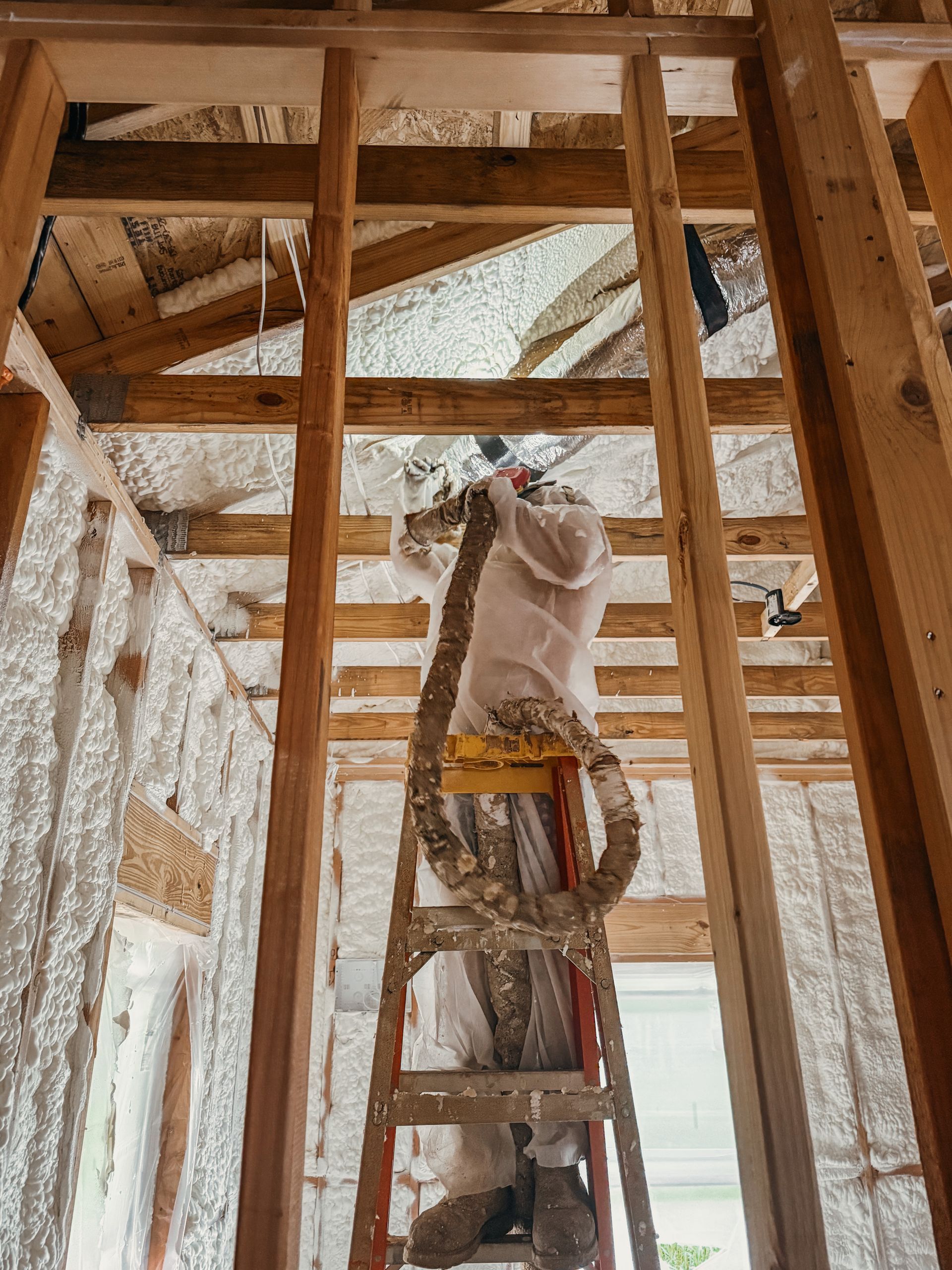 Ceiling Spray Foam Insulation