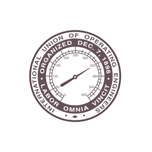 A logo for the international union of operating engineers