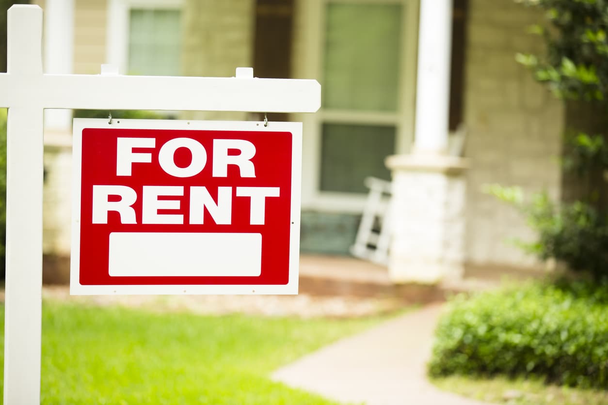 for rent sign
