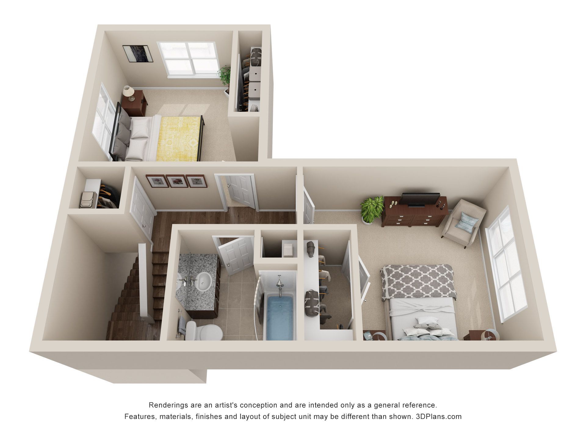 DLT C Floorplan - 2nd floor
