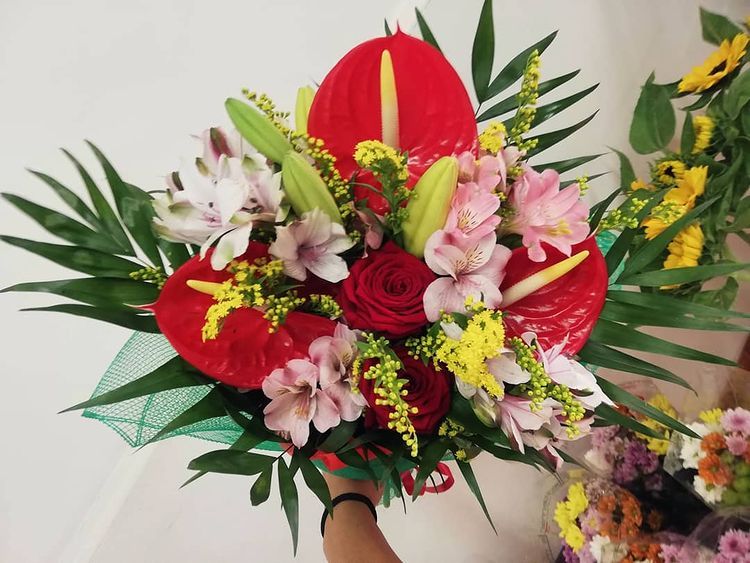 mazzo di fiori freschi