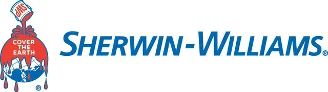 A logo for sherwin williams paint company