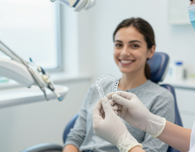 Alineadores invisibles en clínica odontológica