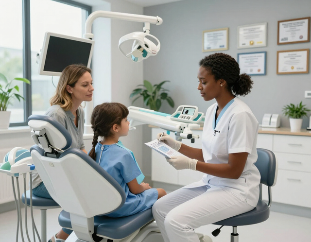 Consulta de ortopedia dentofacial para paciente en crecimiento