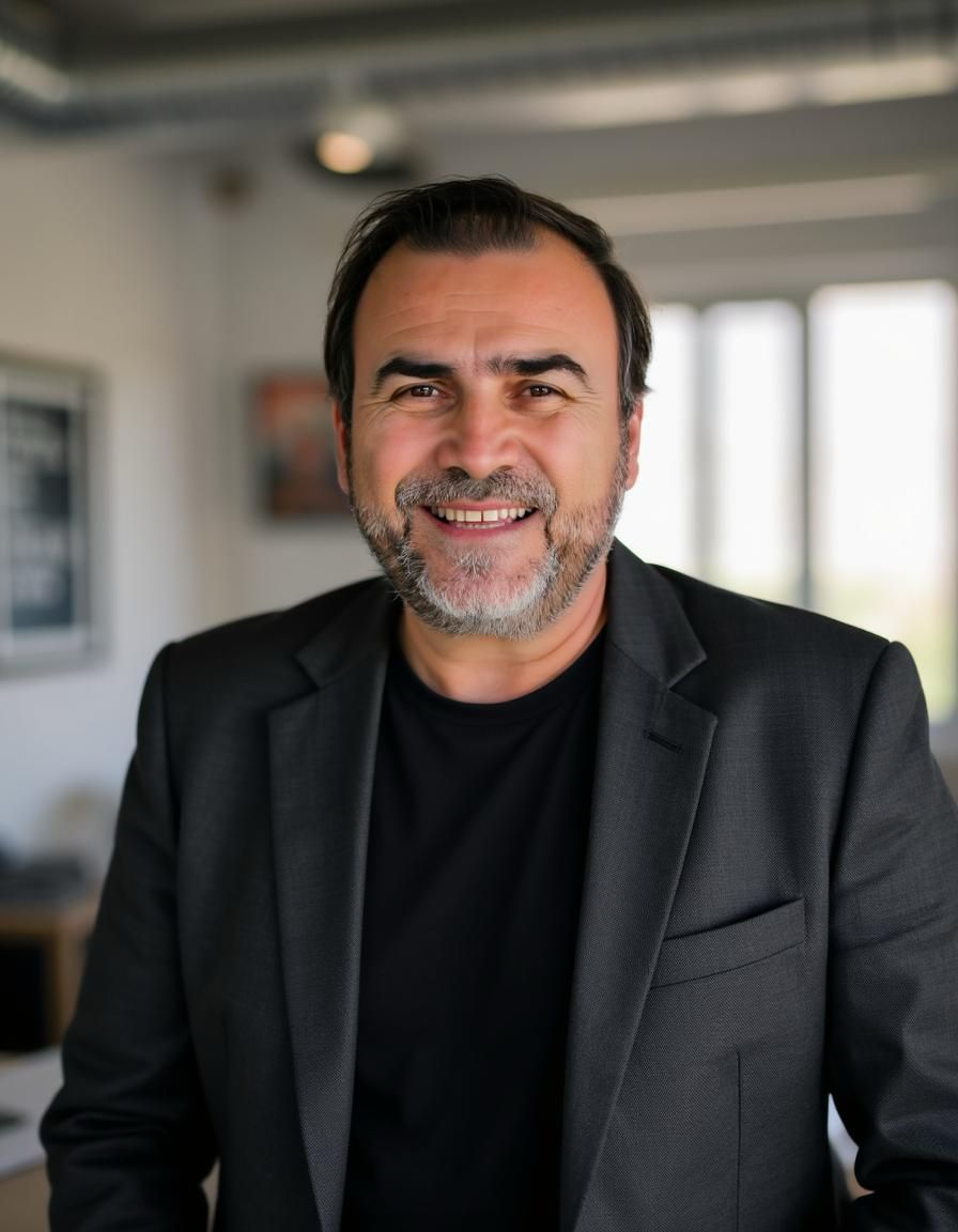 Dr. César Cota León en la clínica