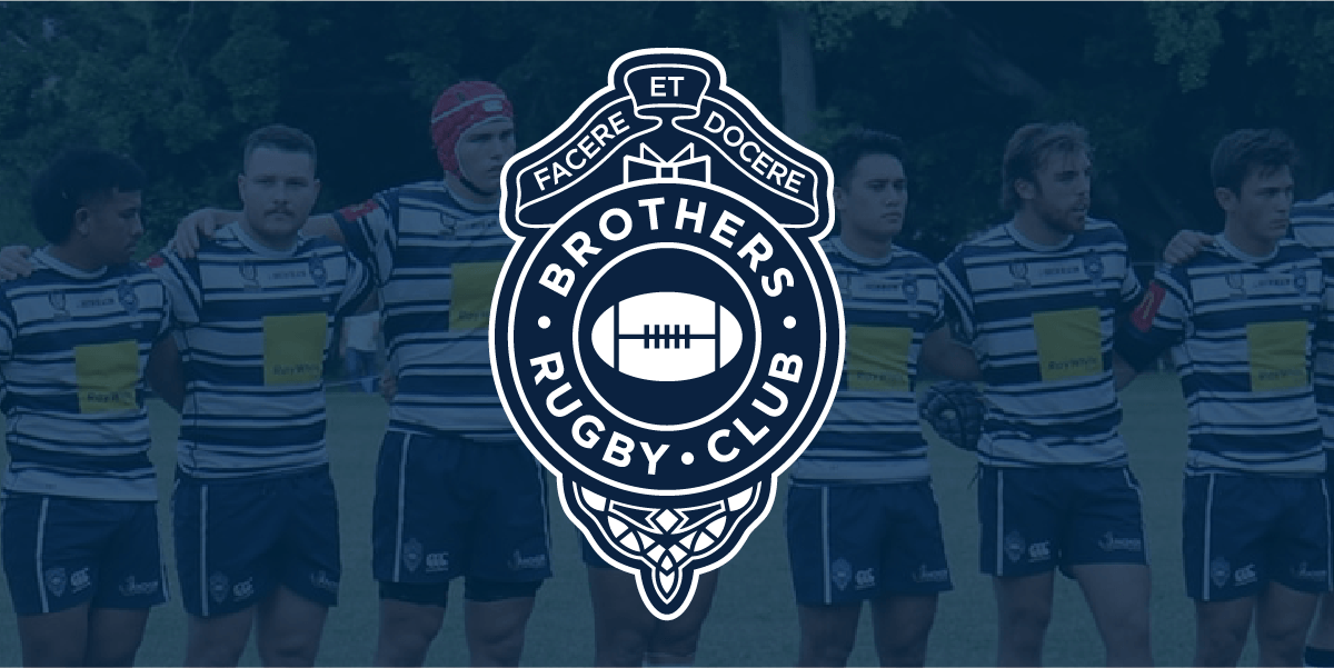 Brothers Rugby Club logo badge – sports club branding