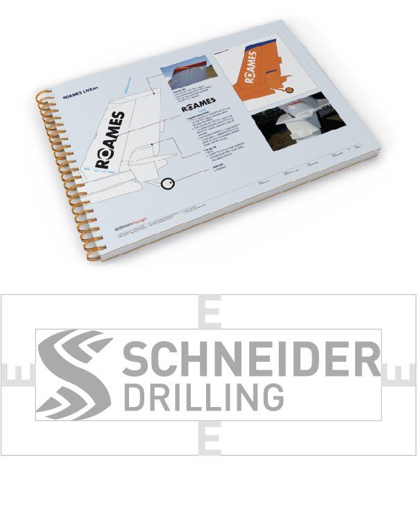 Branding guidelines for ROAMES and Schneider Drilling