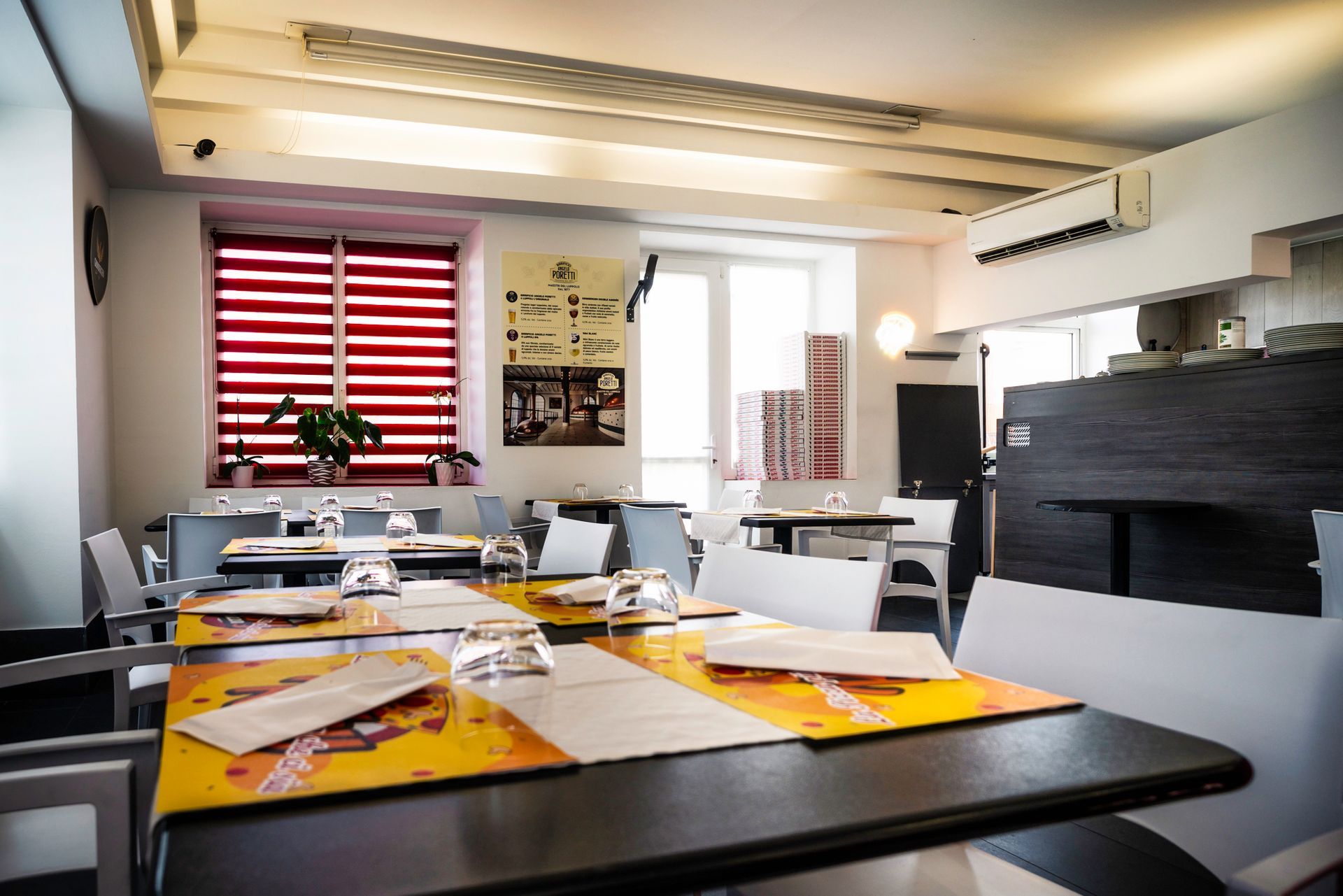 Una pizza cotta a legna