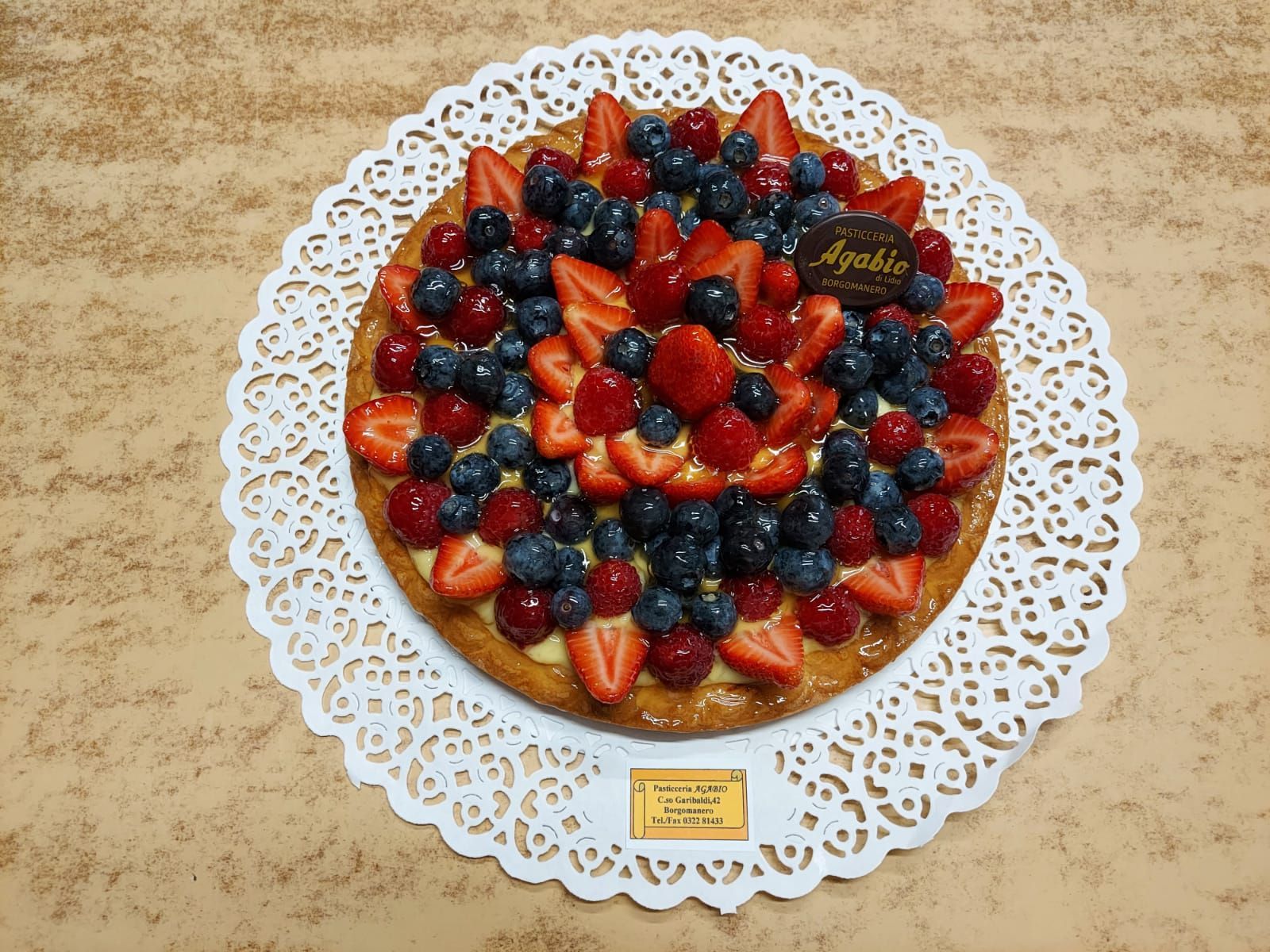 Crostata di frutti Rossi