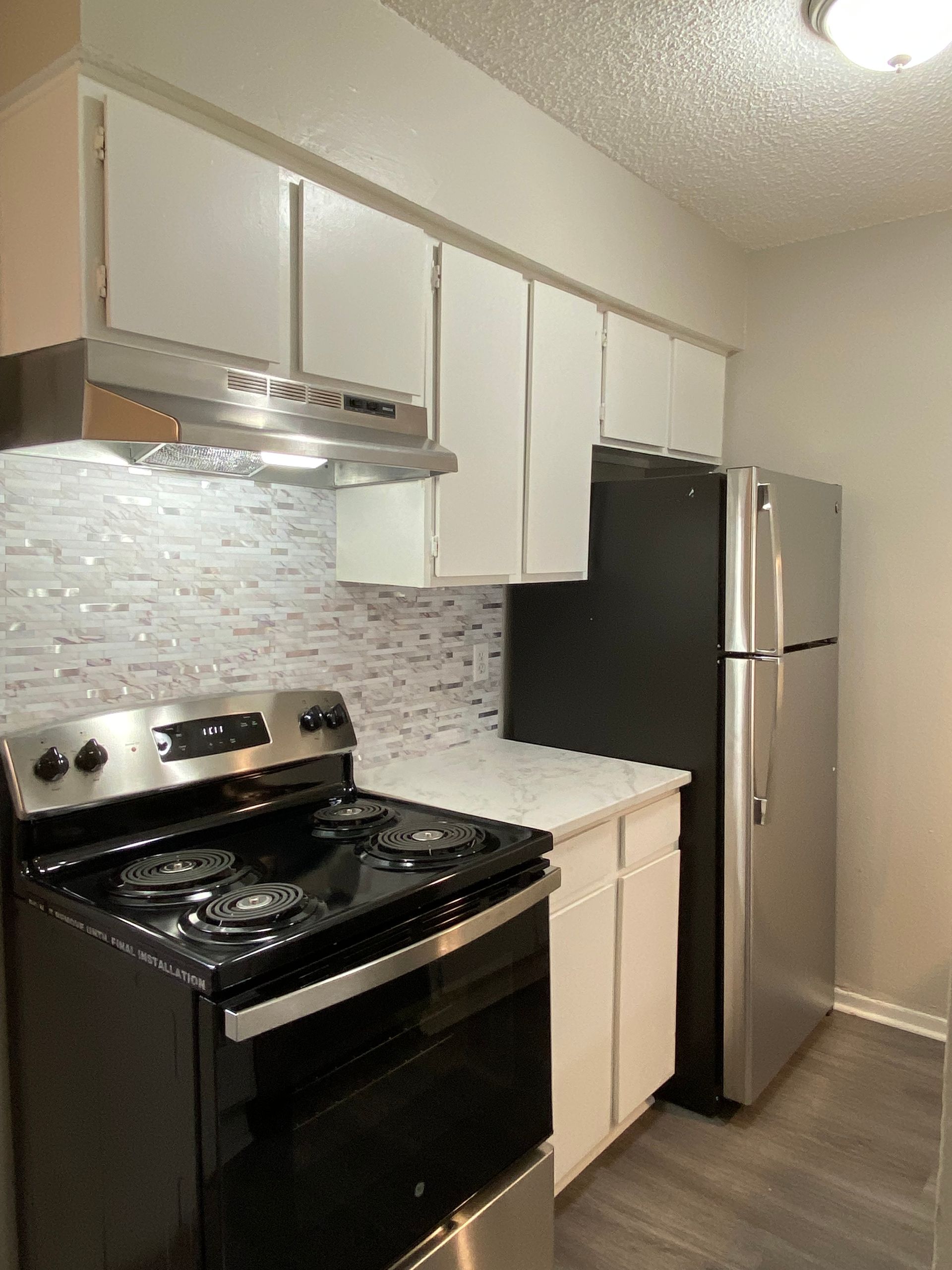 Cove interior kitchen stove