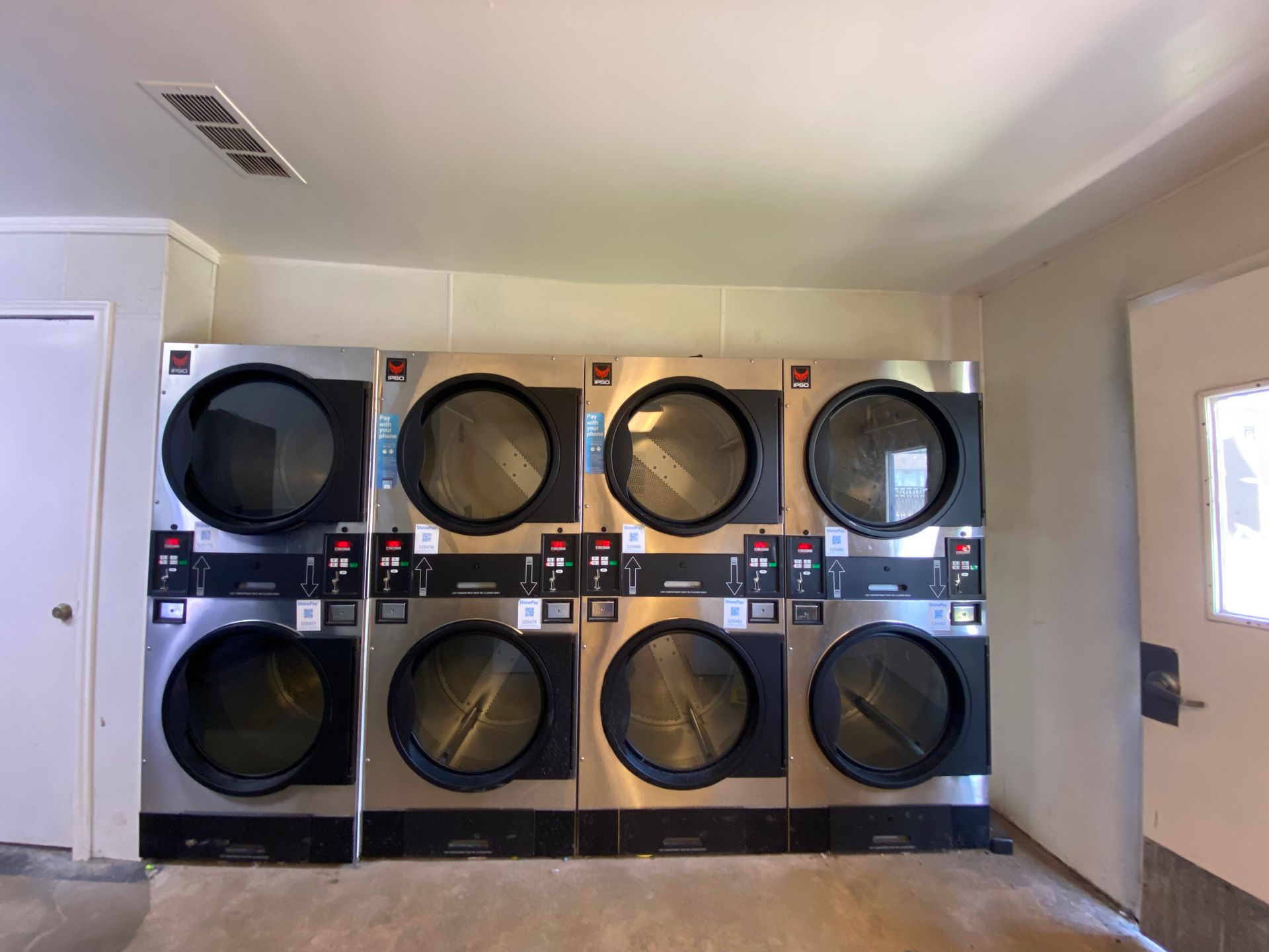 Cove interior community laundry room